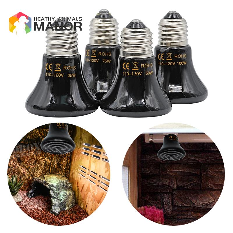 Ceramic Heat Emitter - Pet Heating Lamp Lizard Tortoise Spider