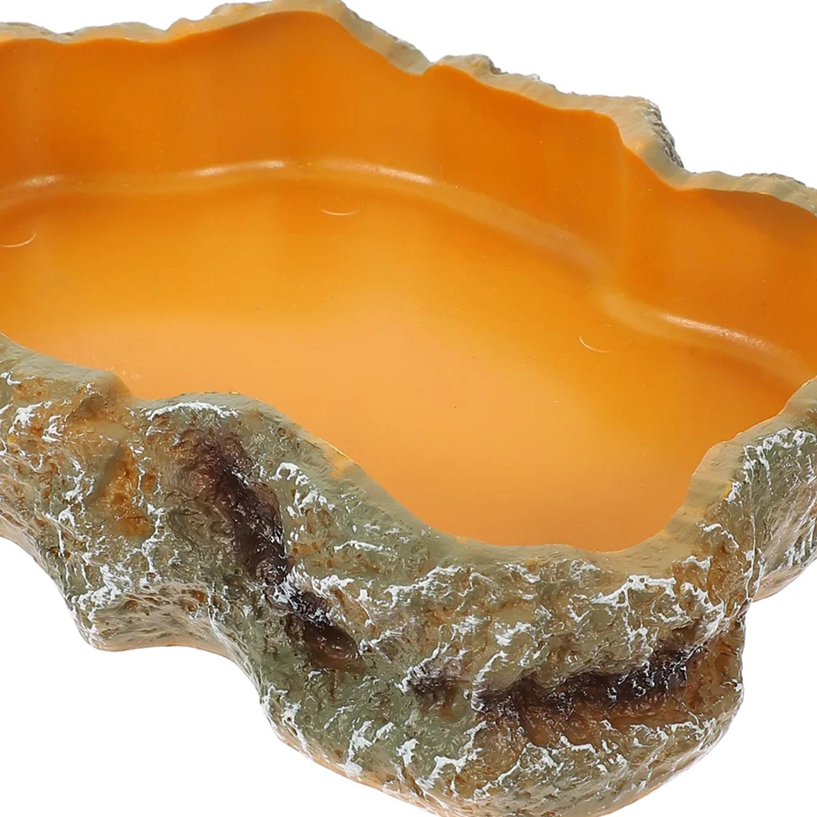 Reptile Tank Accessories Resin - Water Dish Reptile recension och pris