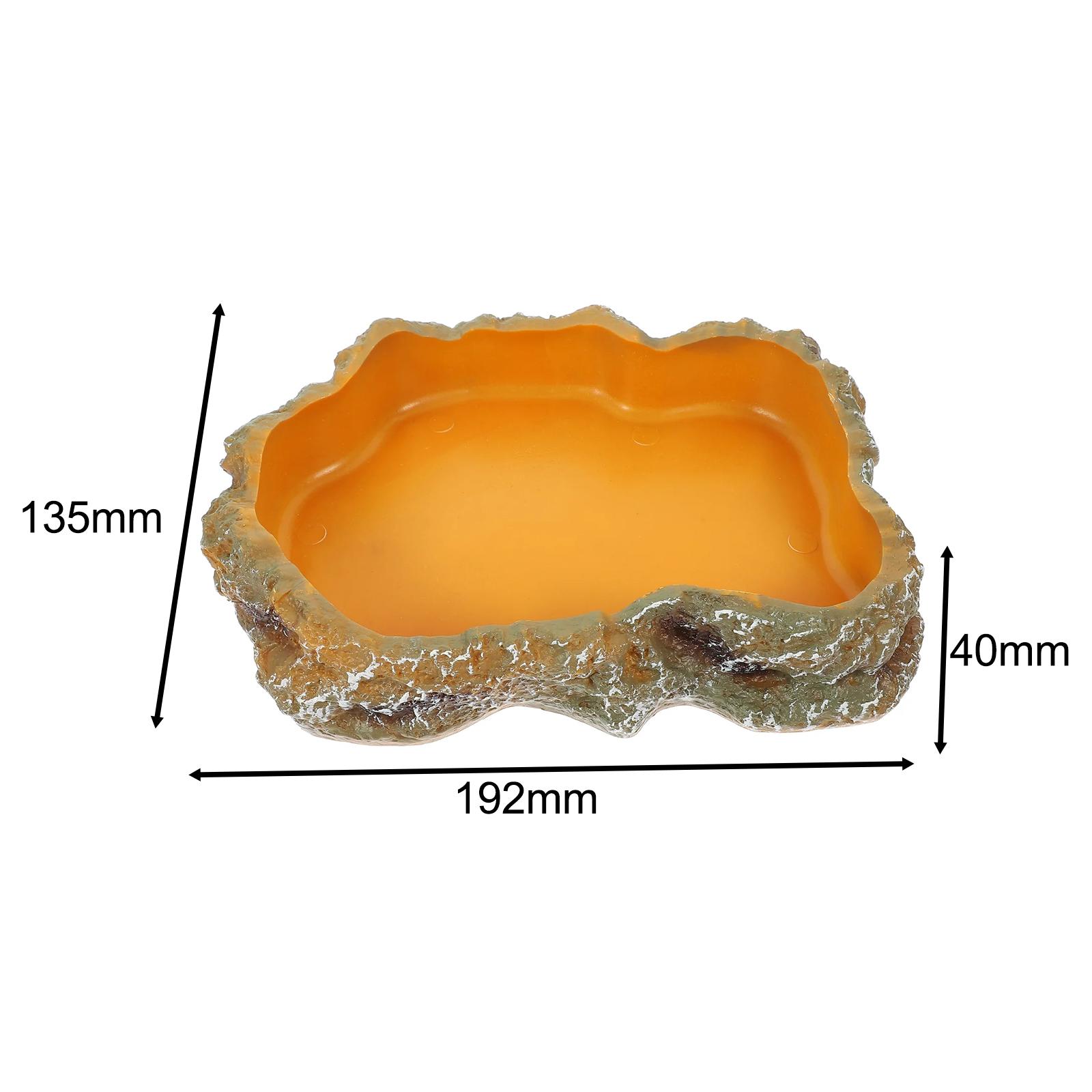 Reptile Tank Accessories Resin - Water Dish Reptile recension och pris