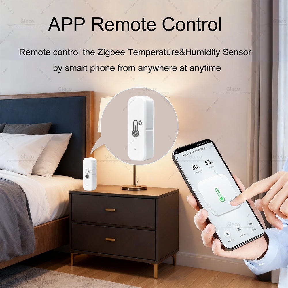 Tuya Zigbee 3.0 Temperature An - Digital Hygrometer Probe recension och pris